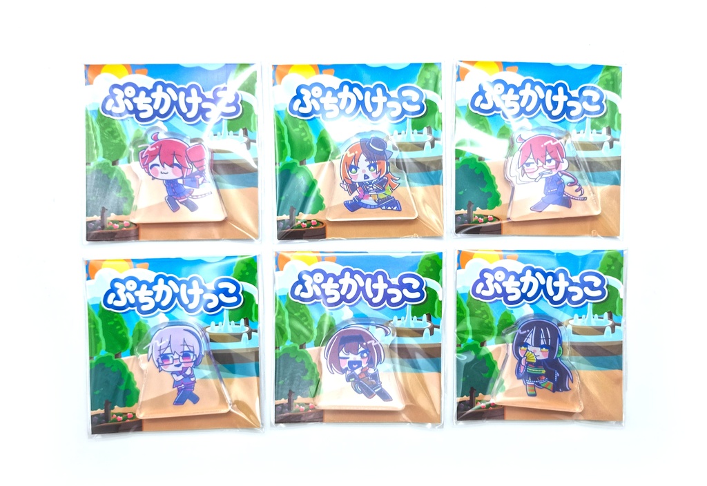 ミニアクリルブロック　ぷちかけっこ【第3弾】