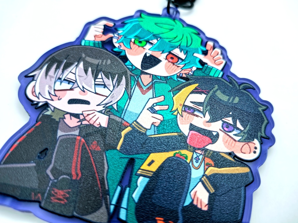 カルマの男たち 両面アクリルキーホルダー