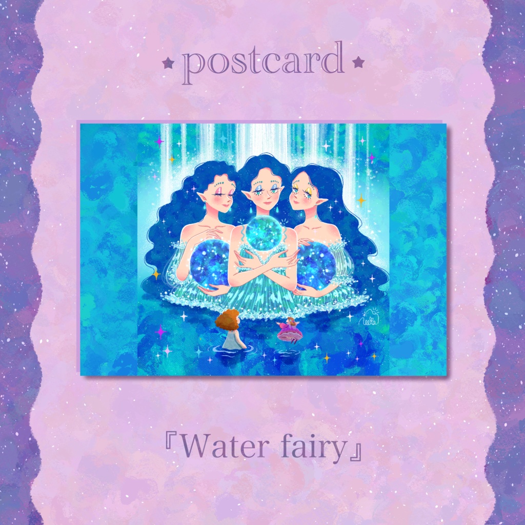 『Rainbow fairy』ポストカードセット