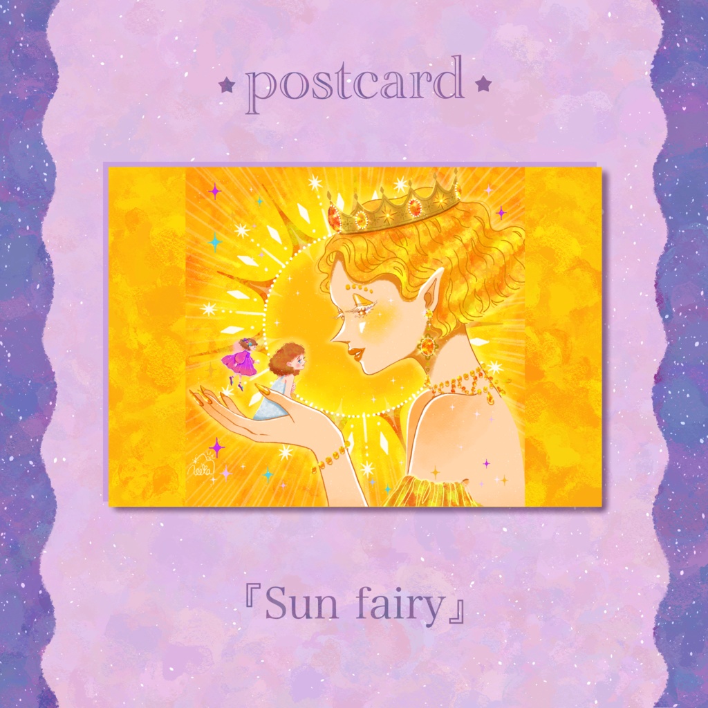 『Rainbow fairy』ポストカードセット