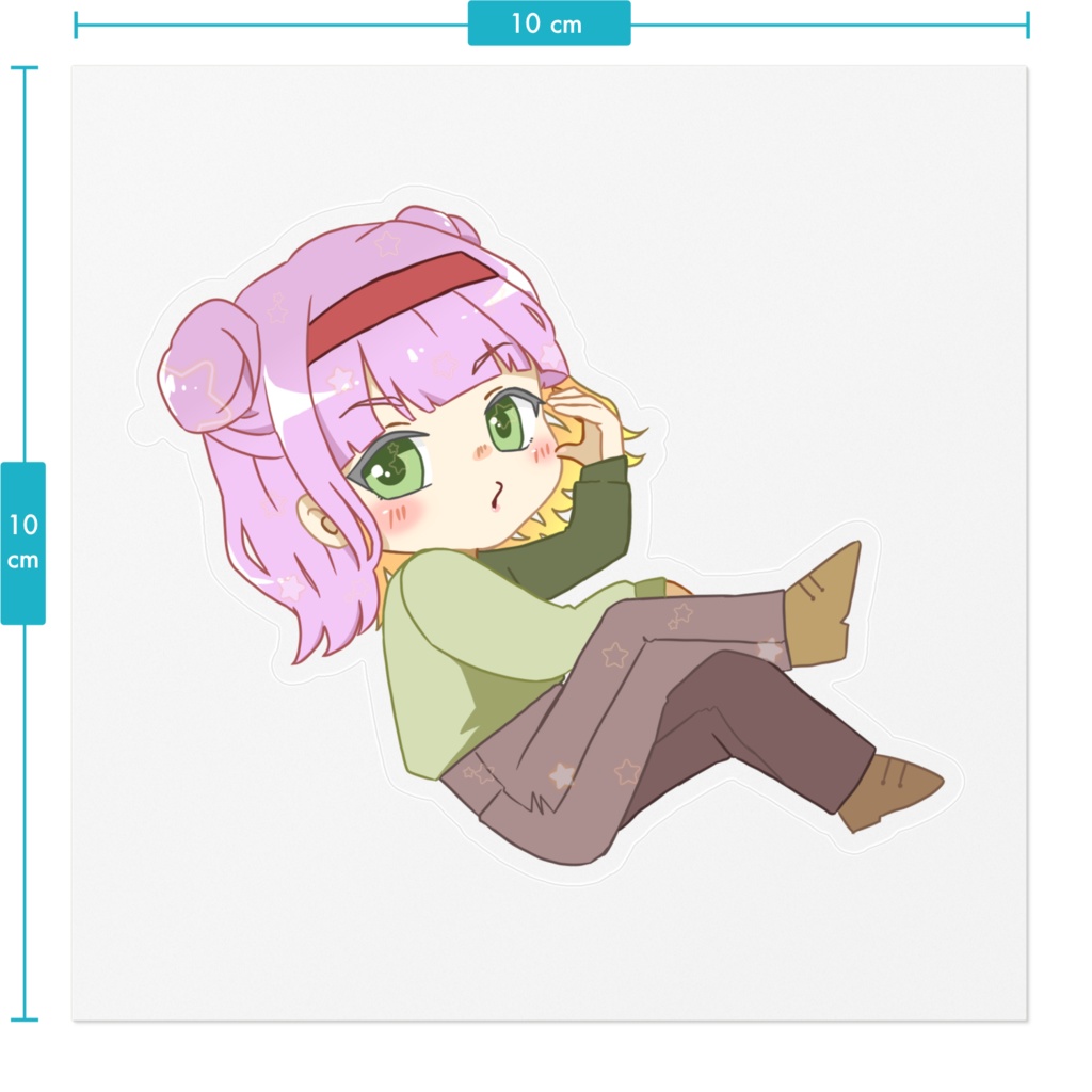 天竺Pステカー☀