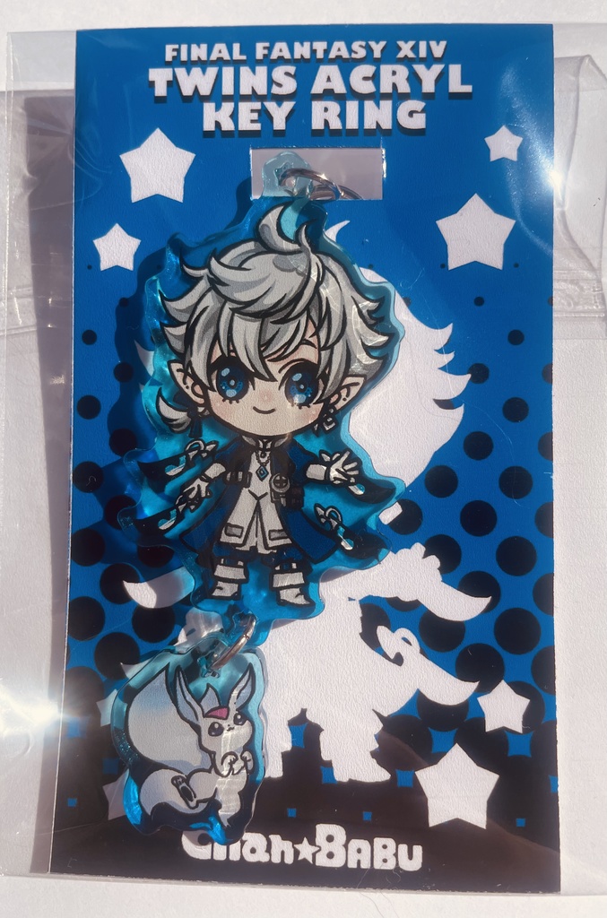 【FF14】アルフィノ・アリゼーTWINSアクキー