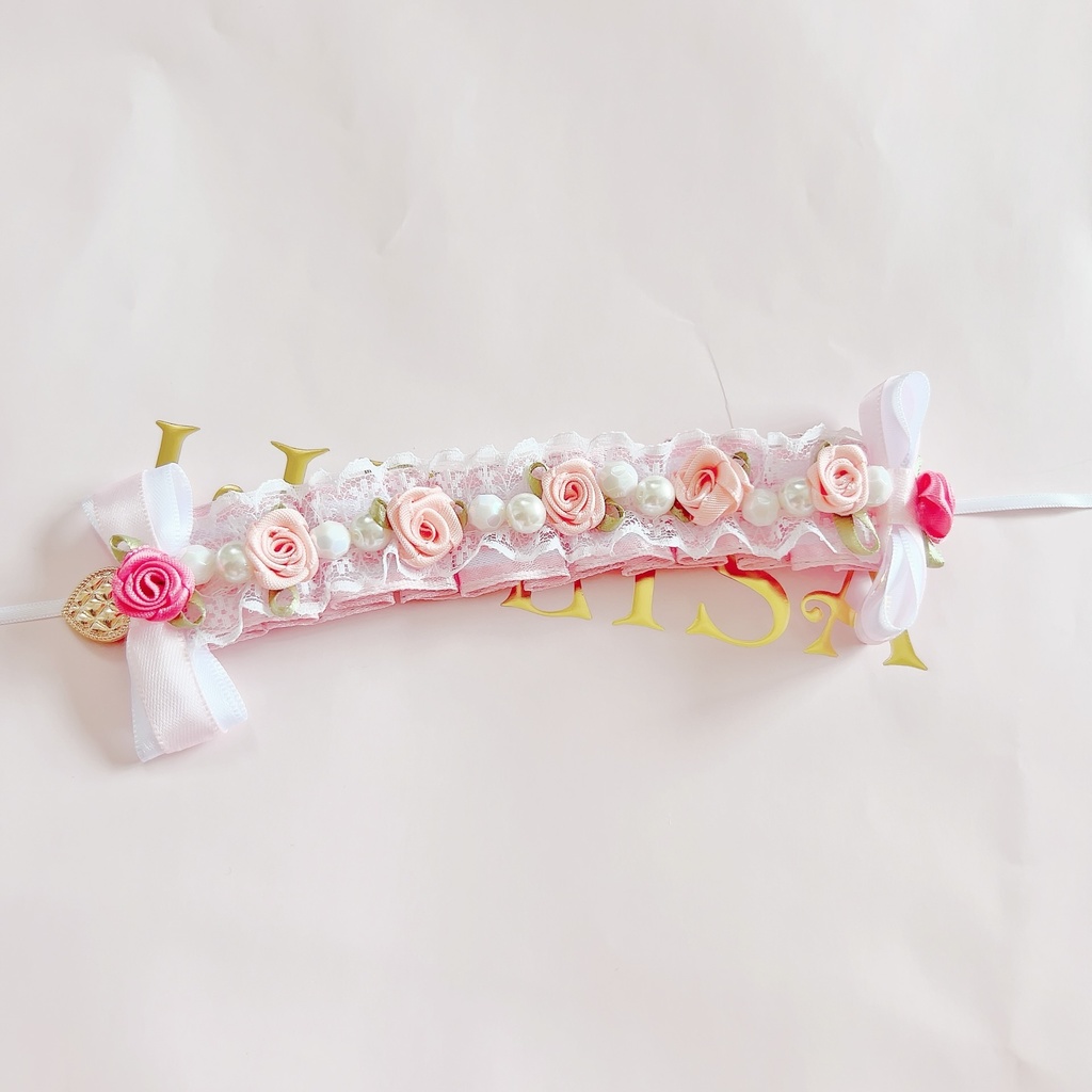 ぬいぐるみ ヘッドドレス ぴんく
