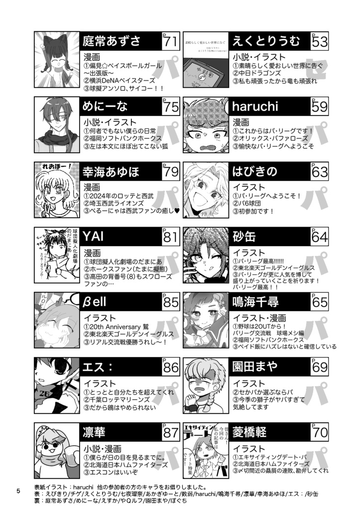 球擬アンソロジー交流戦