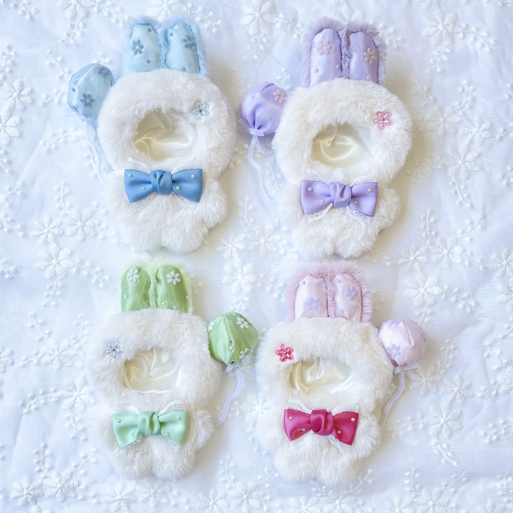 風船うさちゃん着ぐるみ(10cmぬいサイズ)