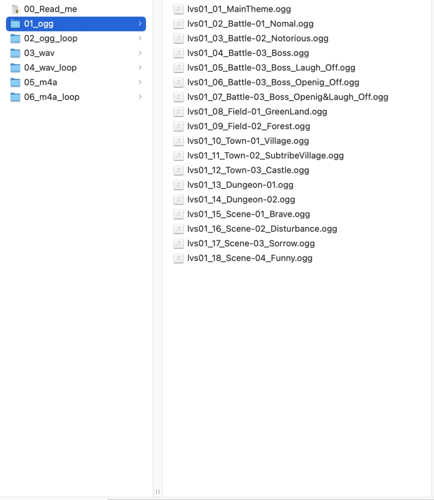 【BGM素材集】ファンタジーRPG -森の国編- (Loop ogg & Loop m4a & Loop wav)