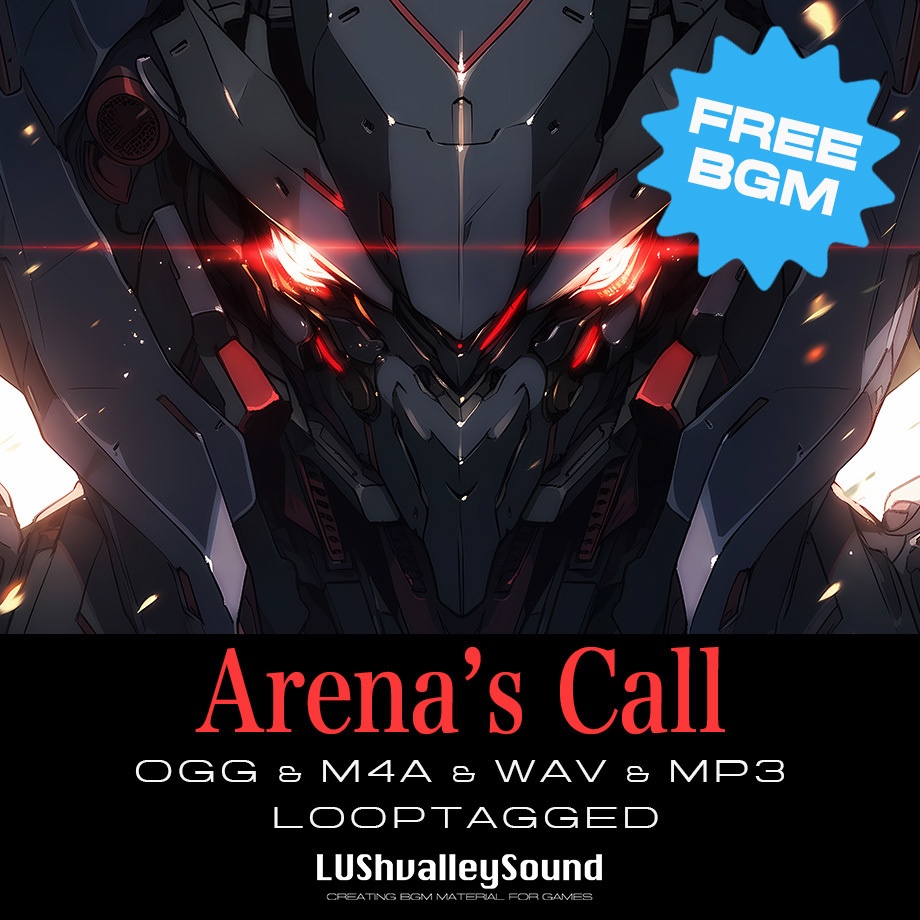 【フリーBGM素材】Arena's Call【ループタグ】
