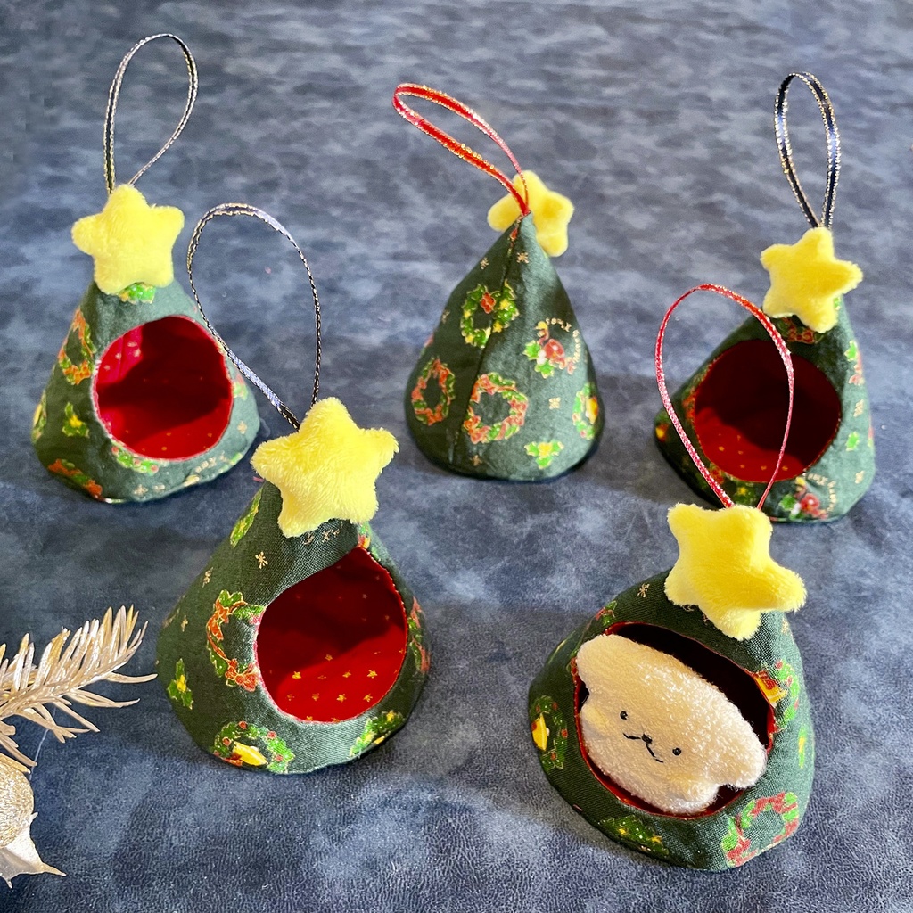 マメもふ用クリスマスツリーハウス