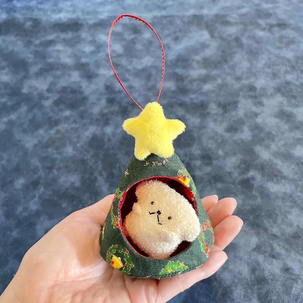 マメもふ用クリスマスツリーハウス