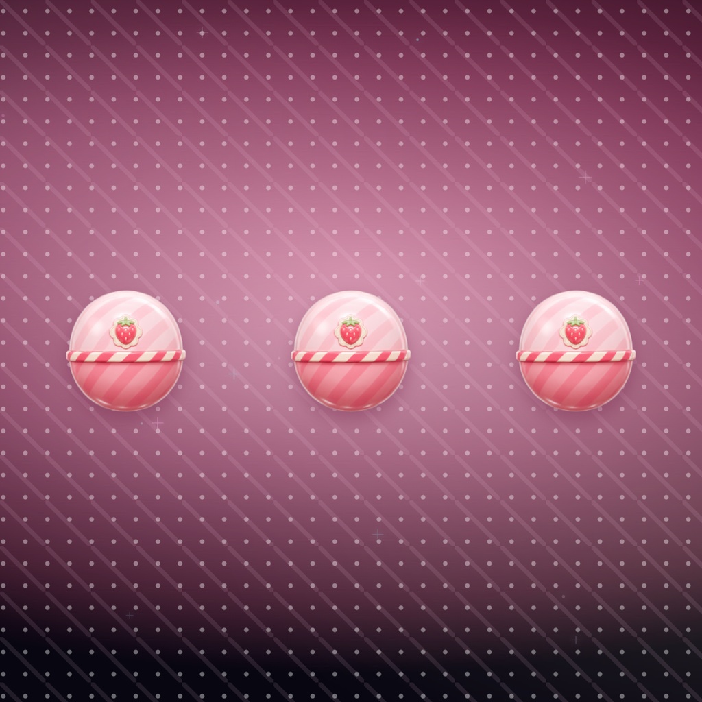 【OBS素材】配信締めエンドロール Endroll Bonbon v1.0|わんコメ連携|いちごミルク