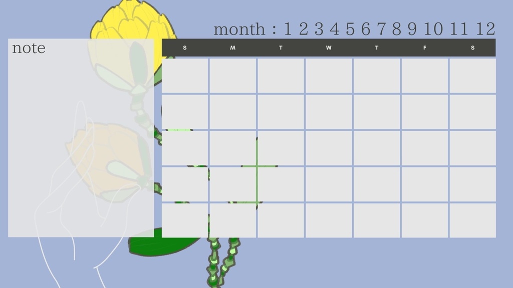 オリジナル手帳『Flower*Girl』