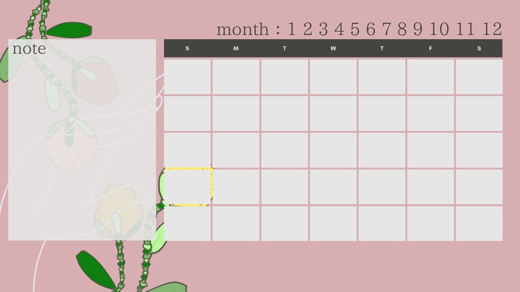 オリジナル手帳『Flower*Girl』