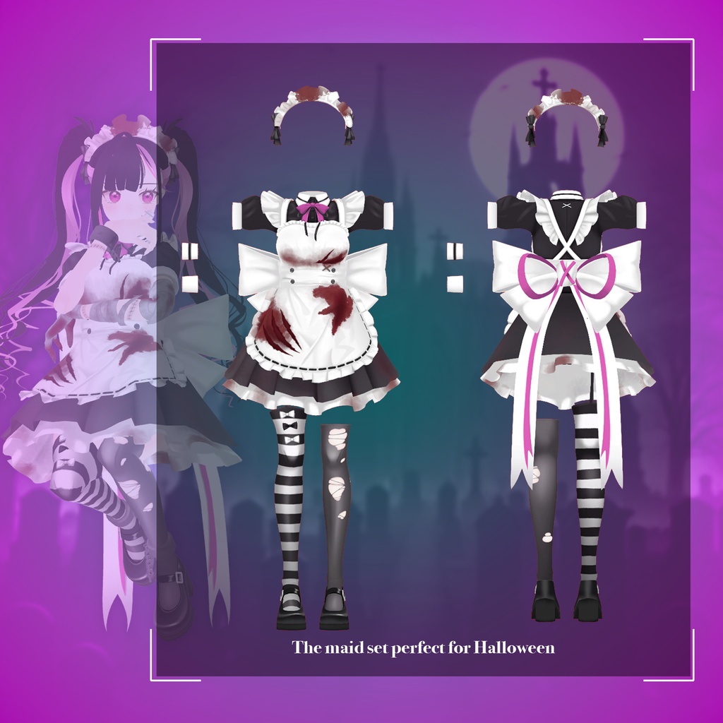 【Maya】Blood Maid Set🩸
