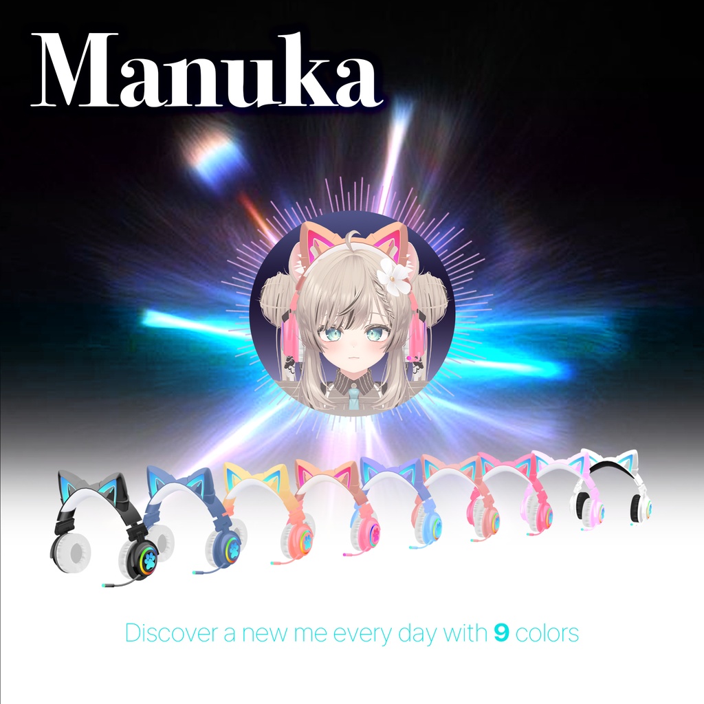 【VRC】Neko Headphone 🎧