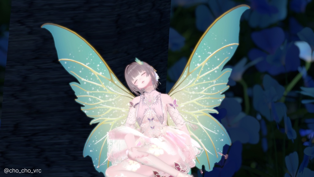 【5アバター対応】Butterfly Wing Set