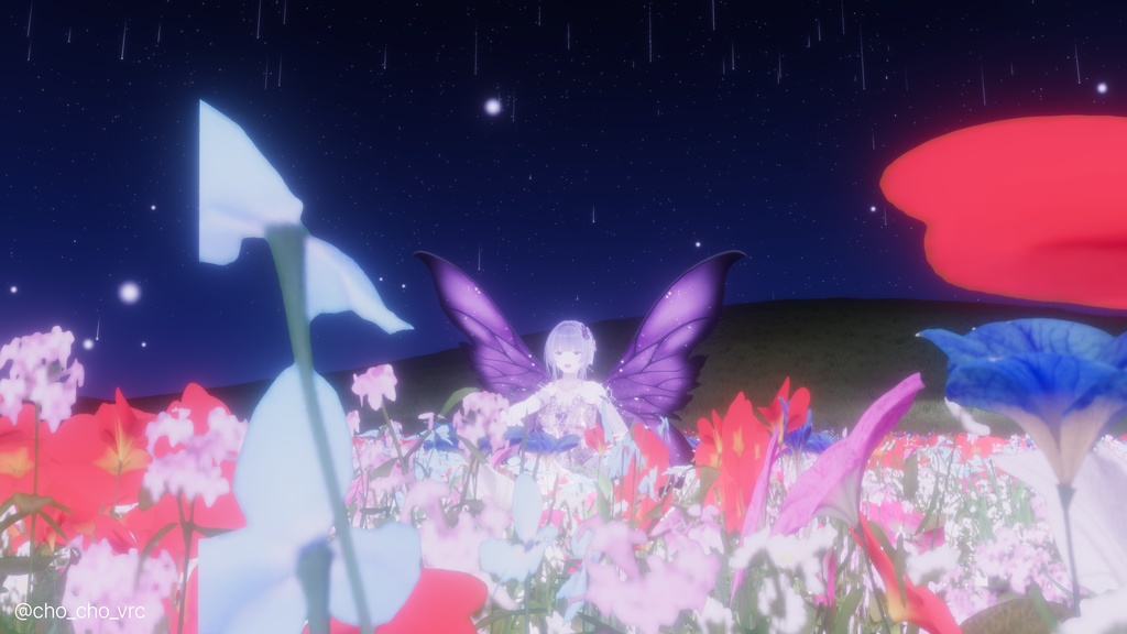 【5アバター対応】Butterfly Wing Set