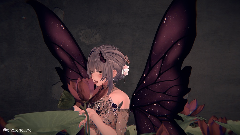 【5アバター対応】Butterfly Wing Set