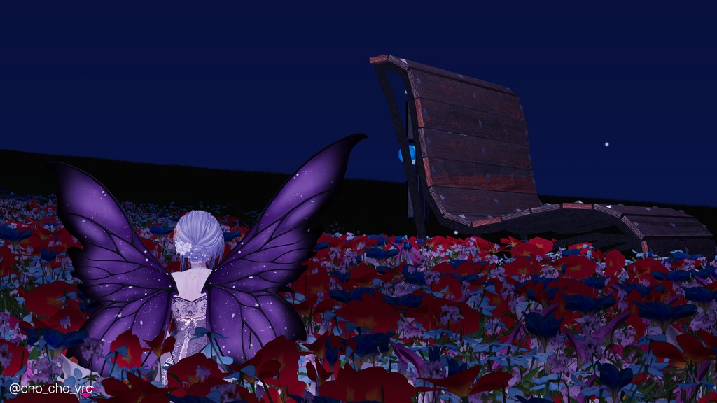 【5アバター対応】Butterfly Wing Set