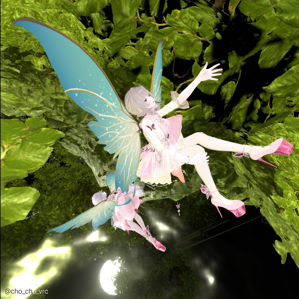 【5アバター対応】Butterfly Wing Set