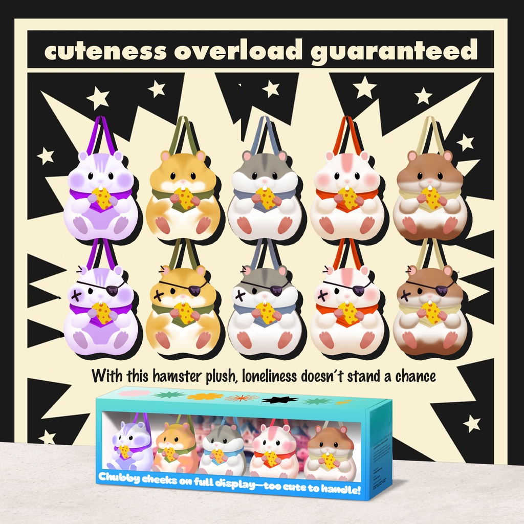 【5アバター対応】Hamster Doll