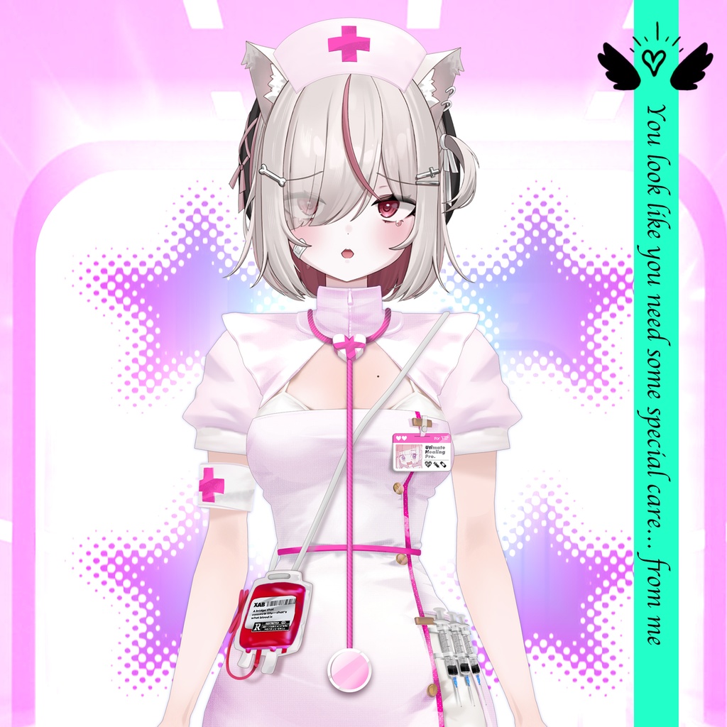 【Live2D】Nurse Uniform Set