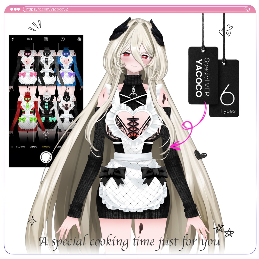 【Live2D】Apron Dress