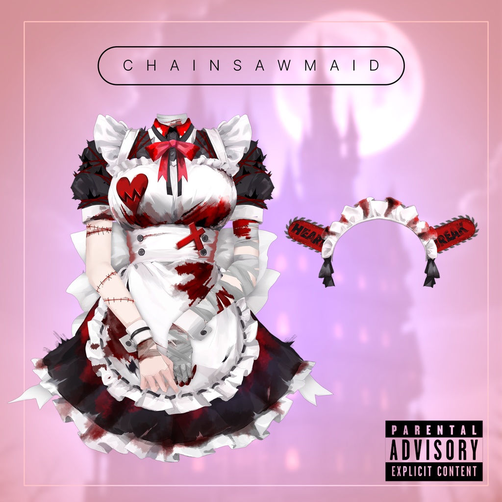 【Live2D】Chainsaw Maid Set