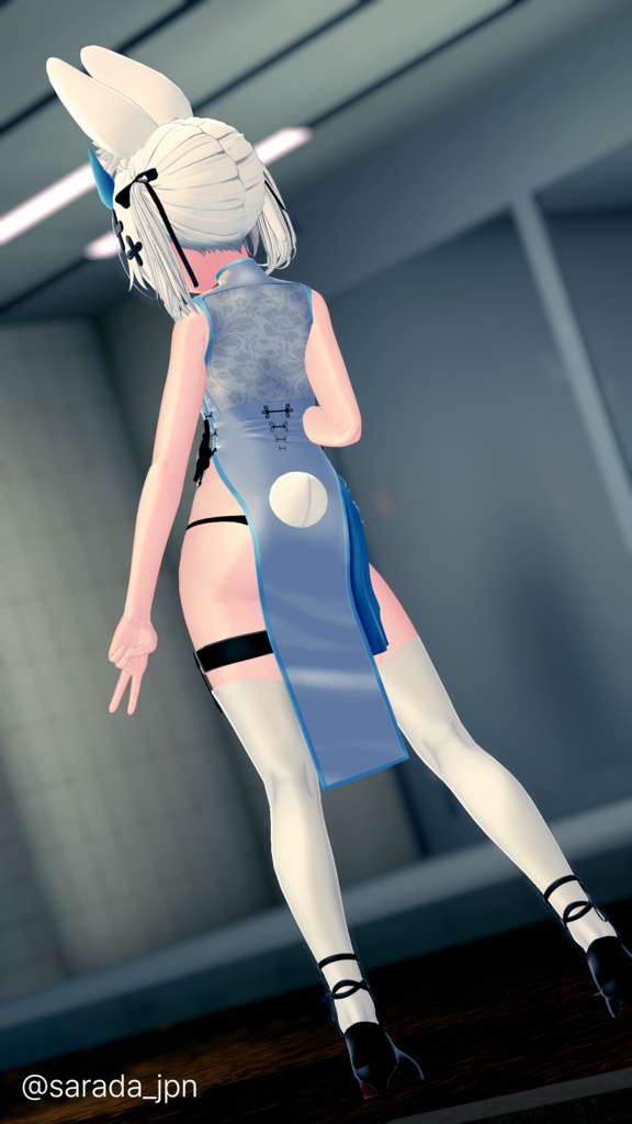 【9アバター対応】Qipao/Cheongsam Dress