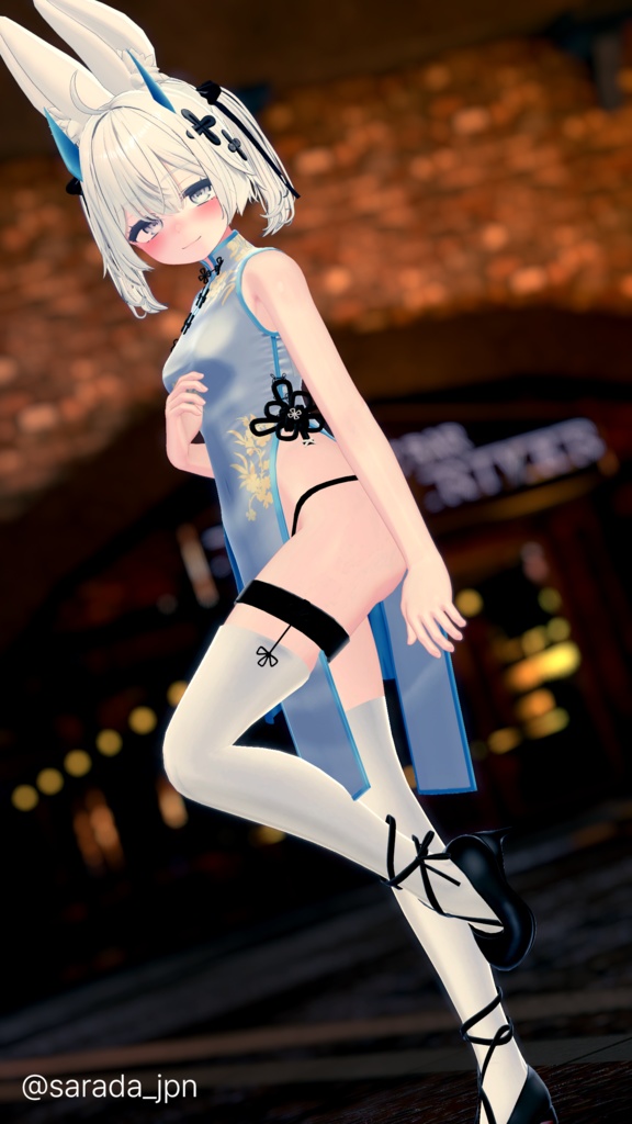 【9アバター対応】Qipao/Cheongsam Dress