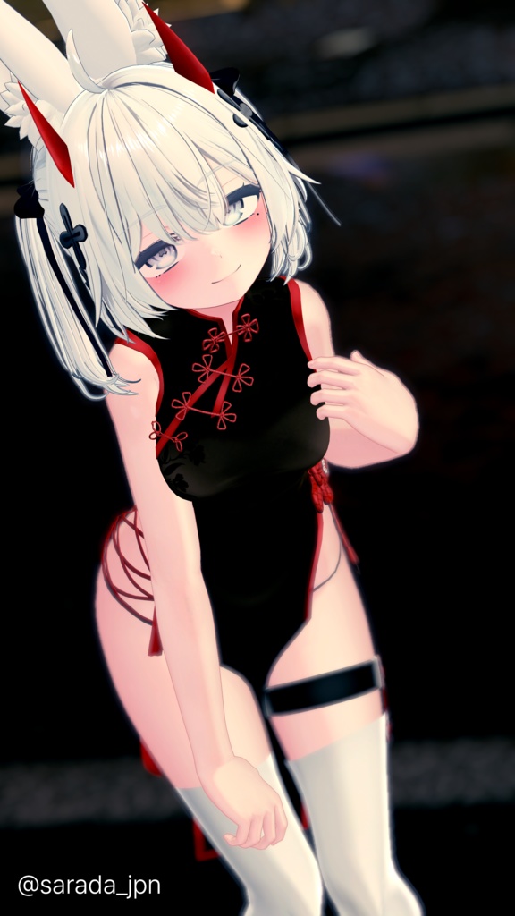 【9アバター対応】Qipao/Cheongsam Dress