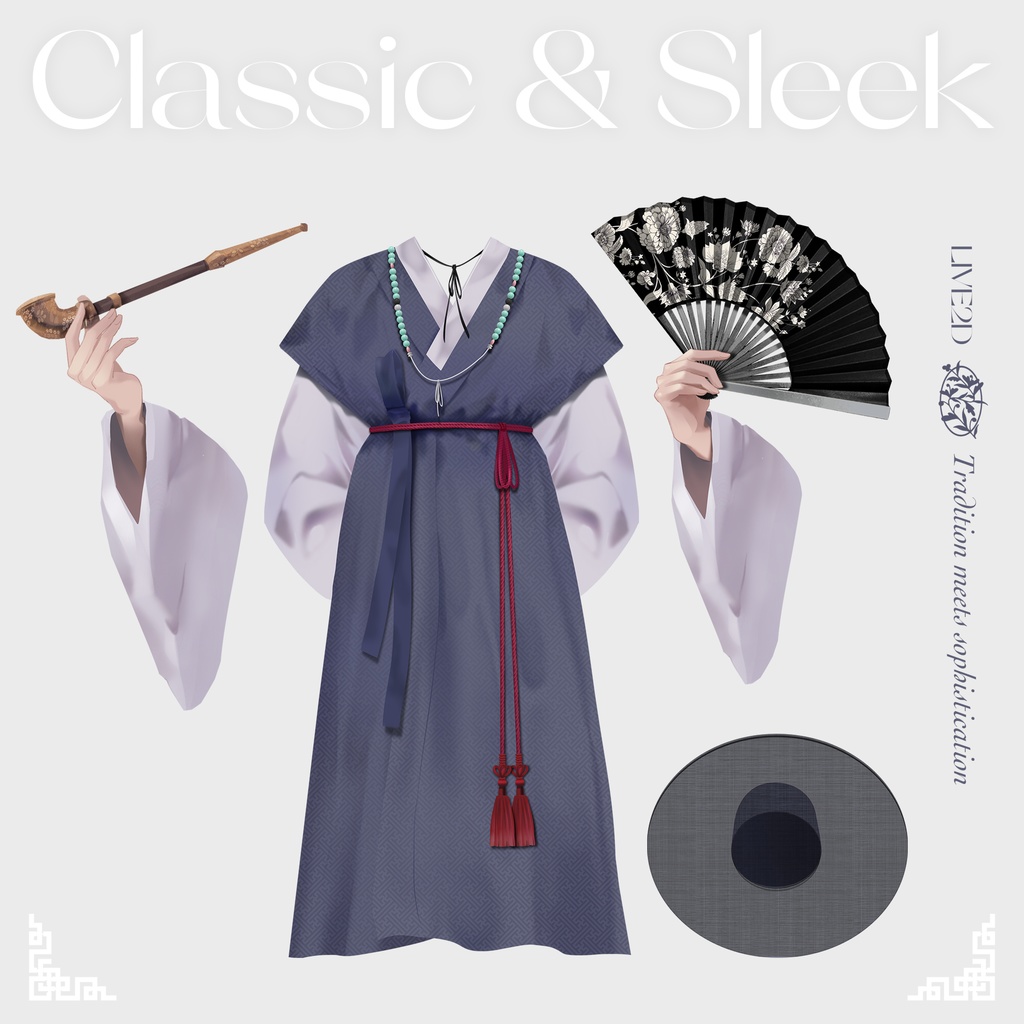 【Live2D】Traditional Hanbok Set