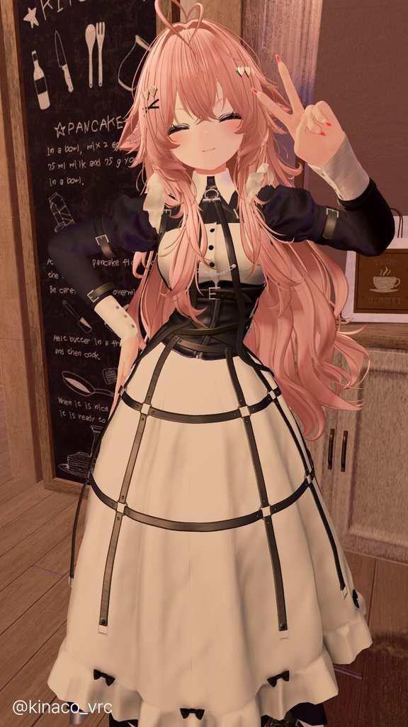 【12アバター対応】Harness Maid Set