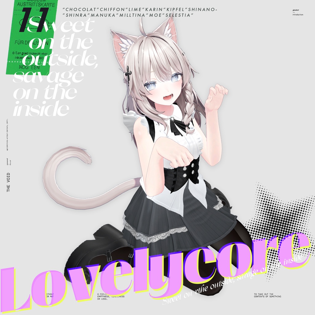 【11アバター対応】Romantic Preppy / School Uniform