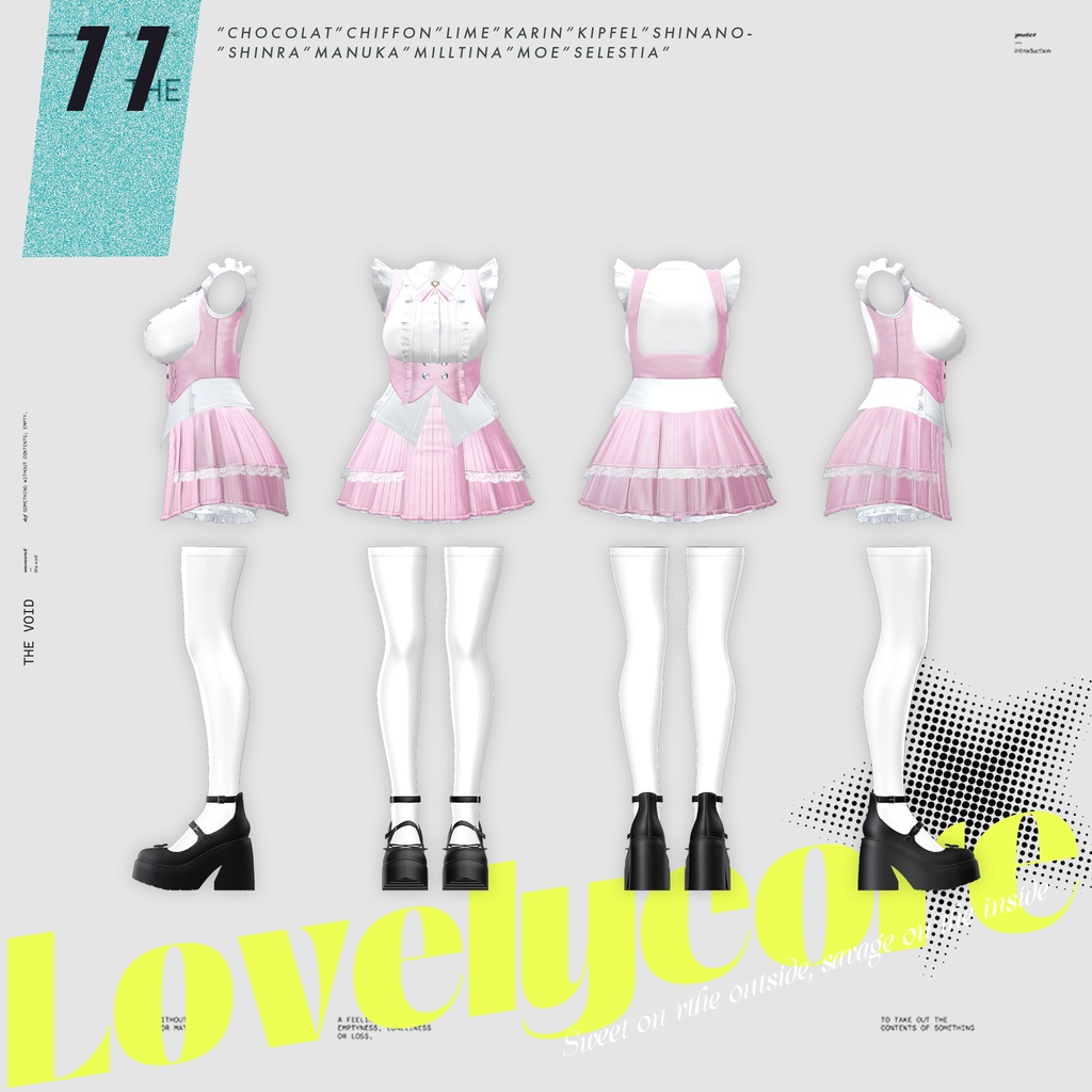 【11アバター対応】Romantic Preppy / School Uniform