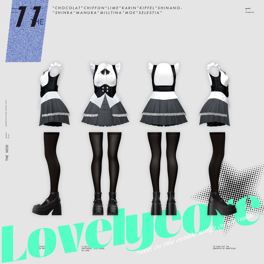 【11アバター対応】Romantic Preppy / School Uniform