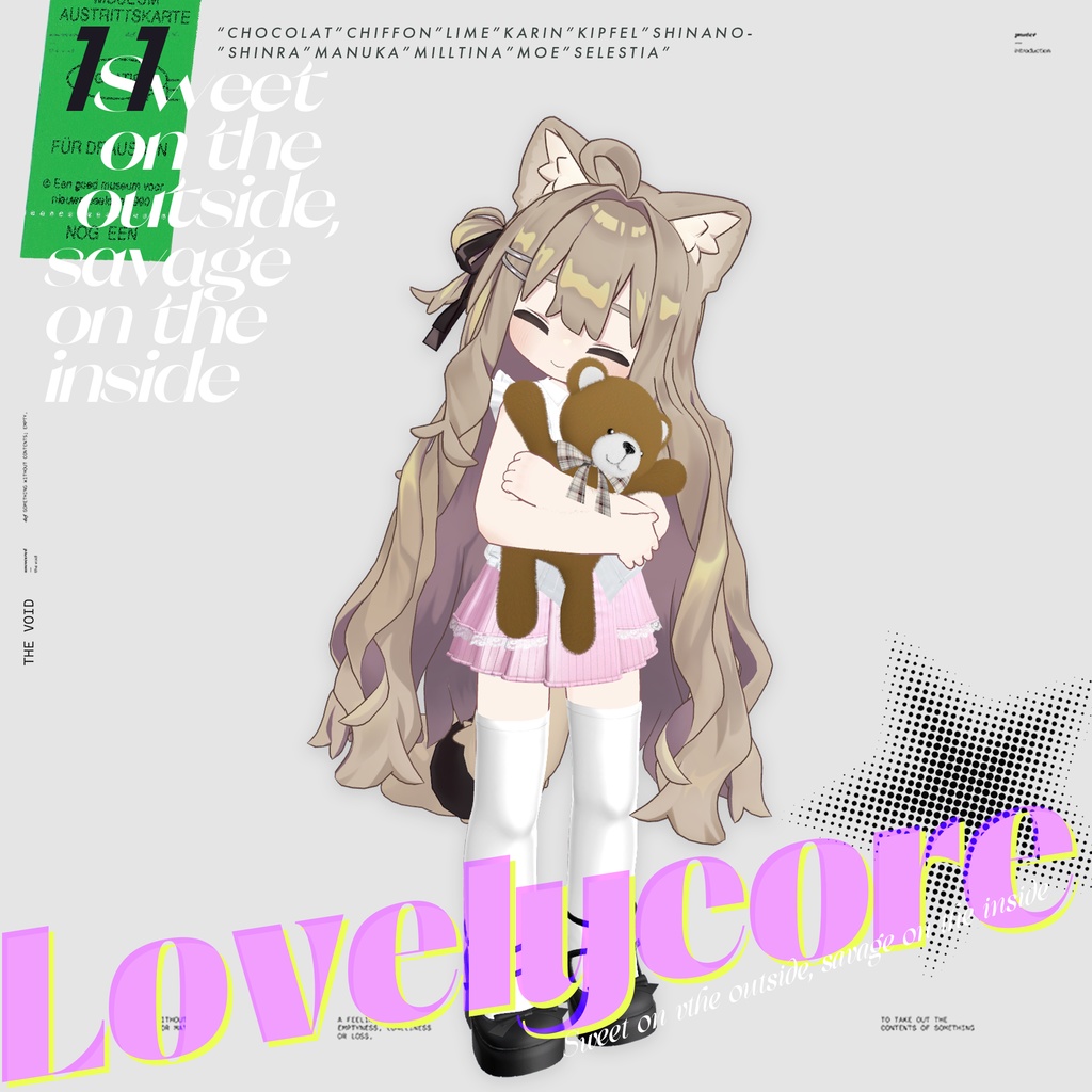 【11アバター対応】Romantic Preppy / School Uniform