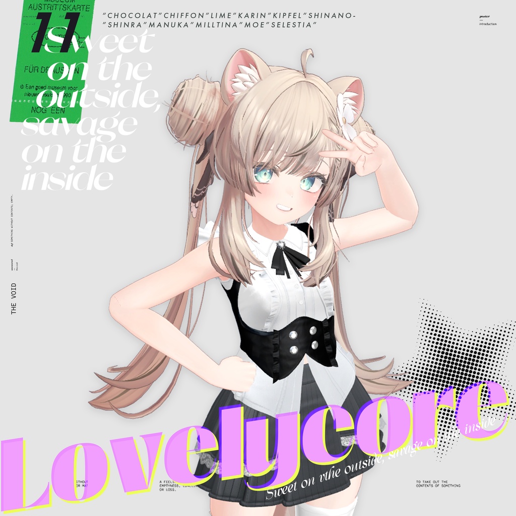 【11アバター対応】Romantic Preppy / School Uniform