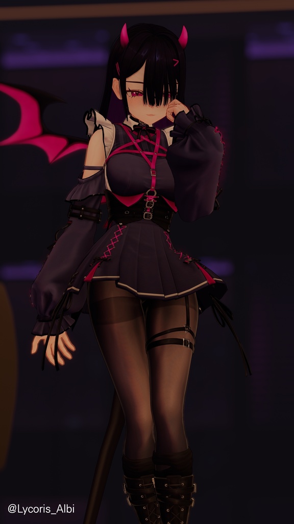 オリジナル3Dモデル「ヒッチ」- Hichi