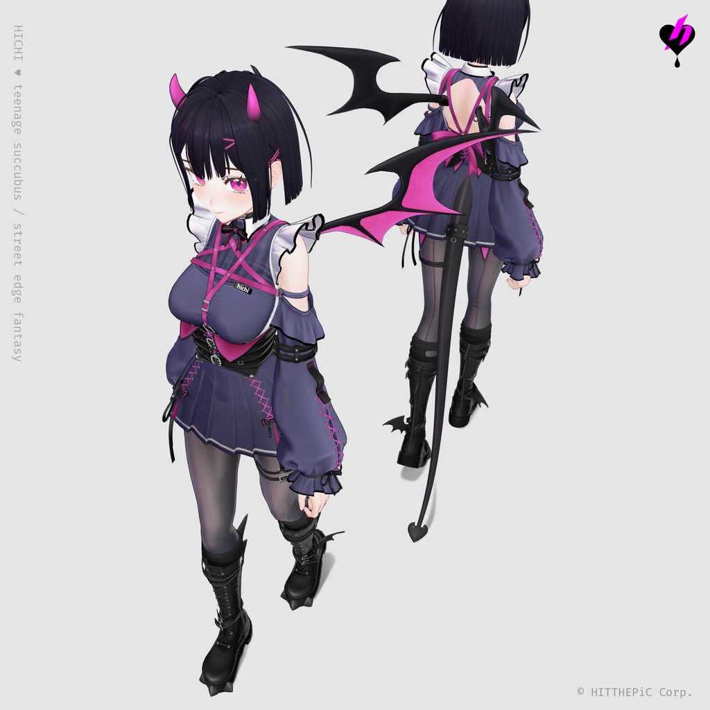 オリジナル3Dモデル「ヒッチ」- Hichi