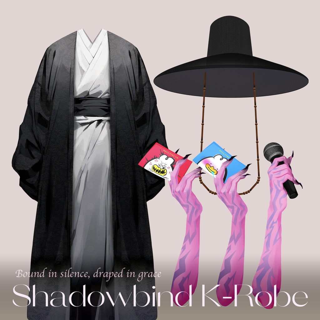 【Live2D】Shadowbind K-Robe Setup
