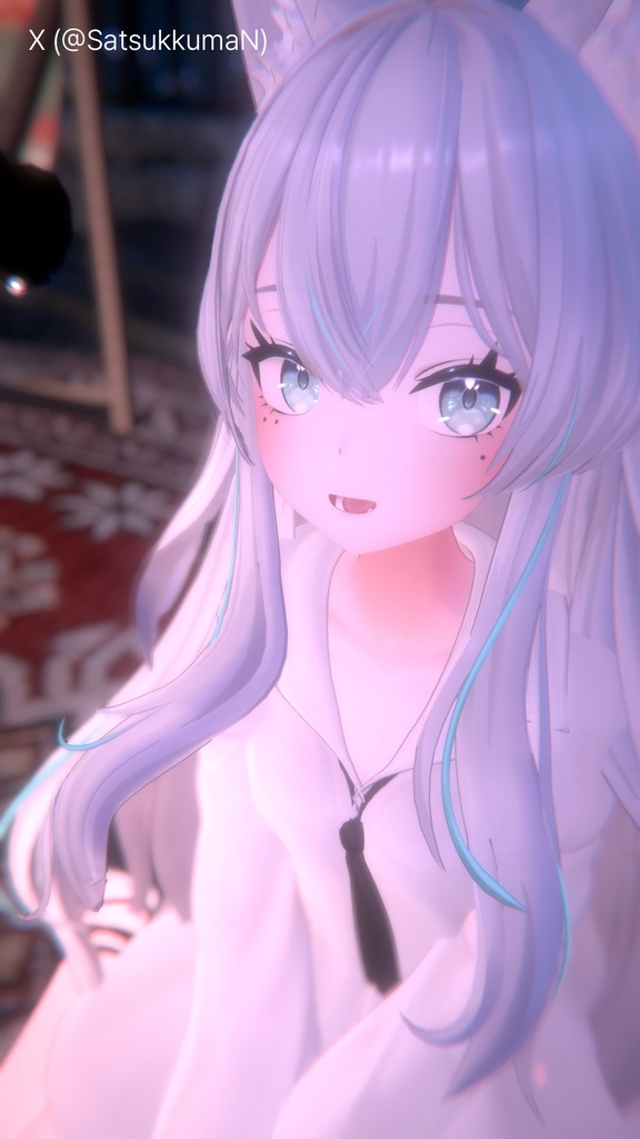 オリジナル3Dモデル「シロネ」- Sirone