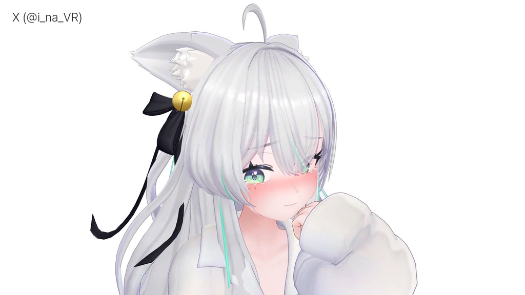 オリジナル3Dモデル「シロネ」- Sirone