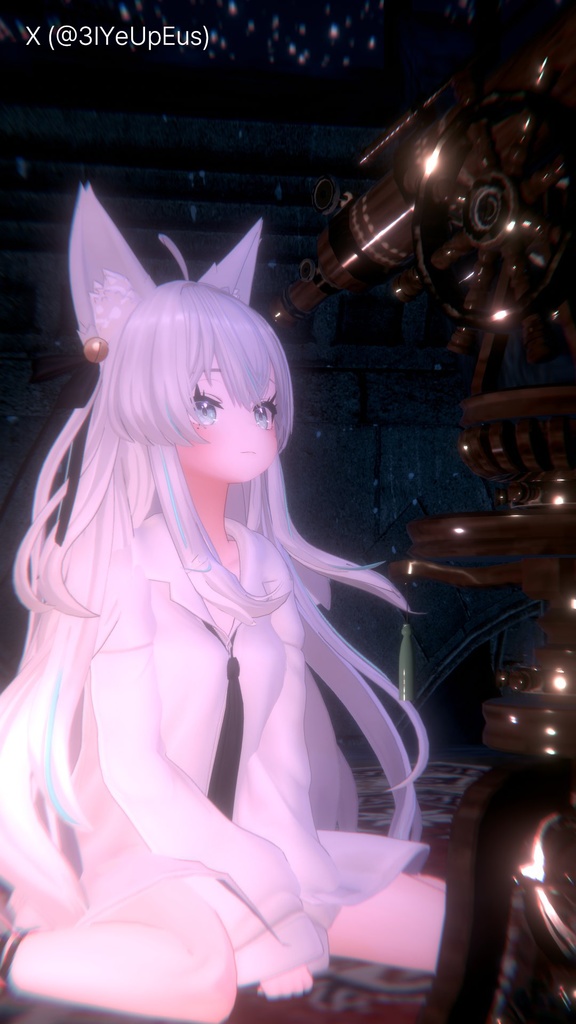 オリジナル3Dモデル「シロネ」- Sirone