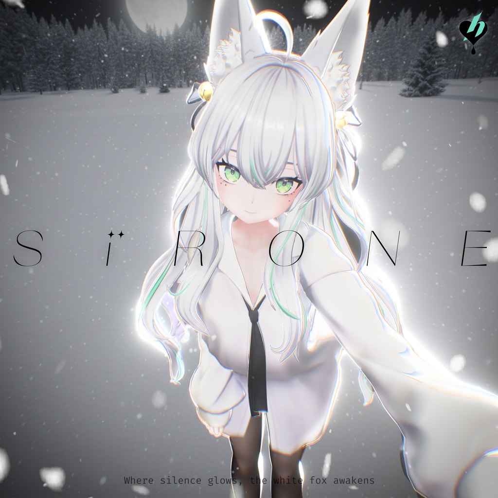 オリジナル3Dモデル「シロネ」- Sirone