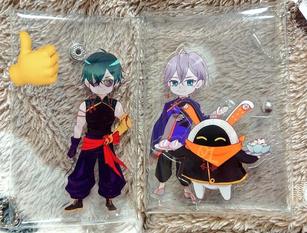 中華風アクリルスタンド