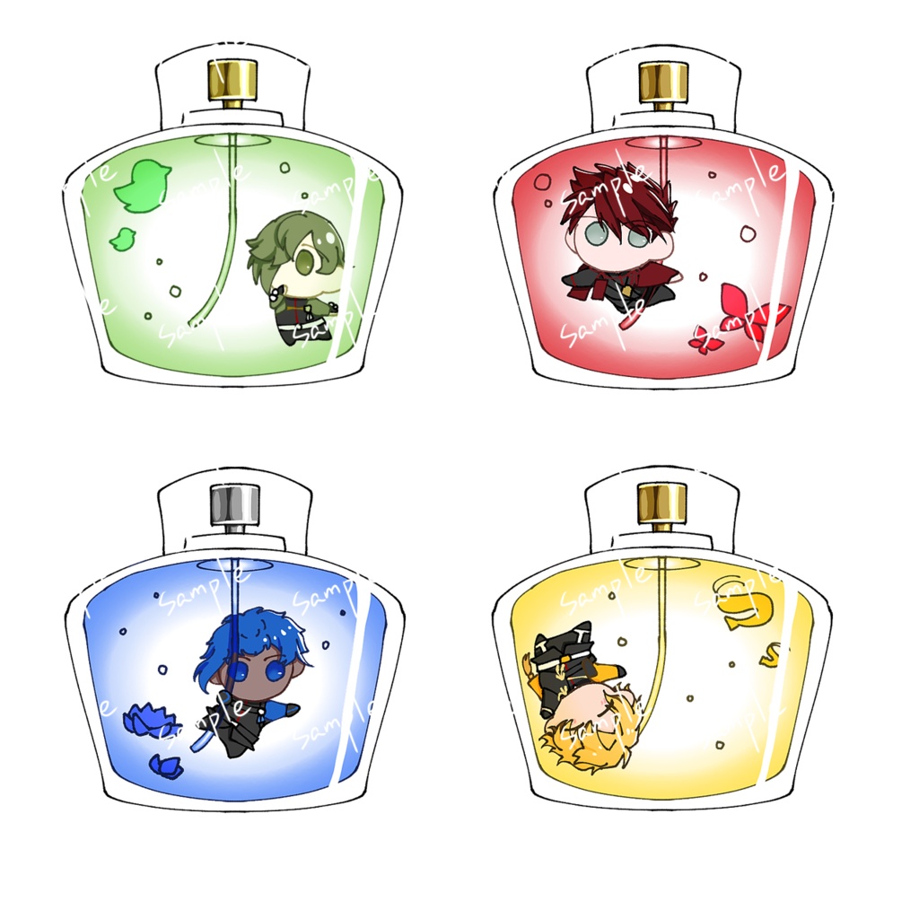 古備前派香水瓶アクスタ