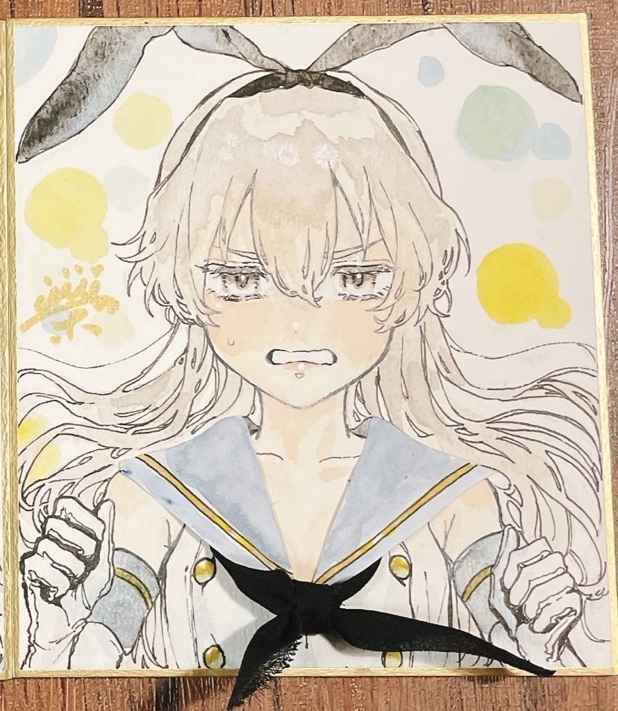 艦これギミック色紙(島風)