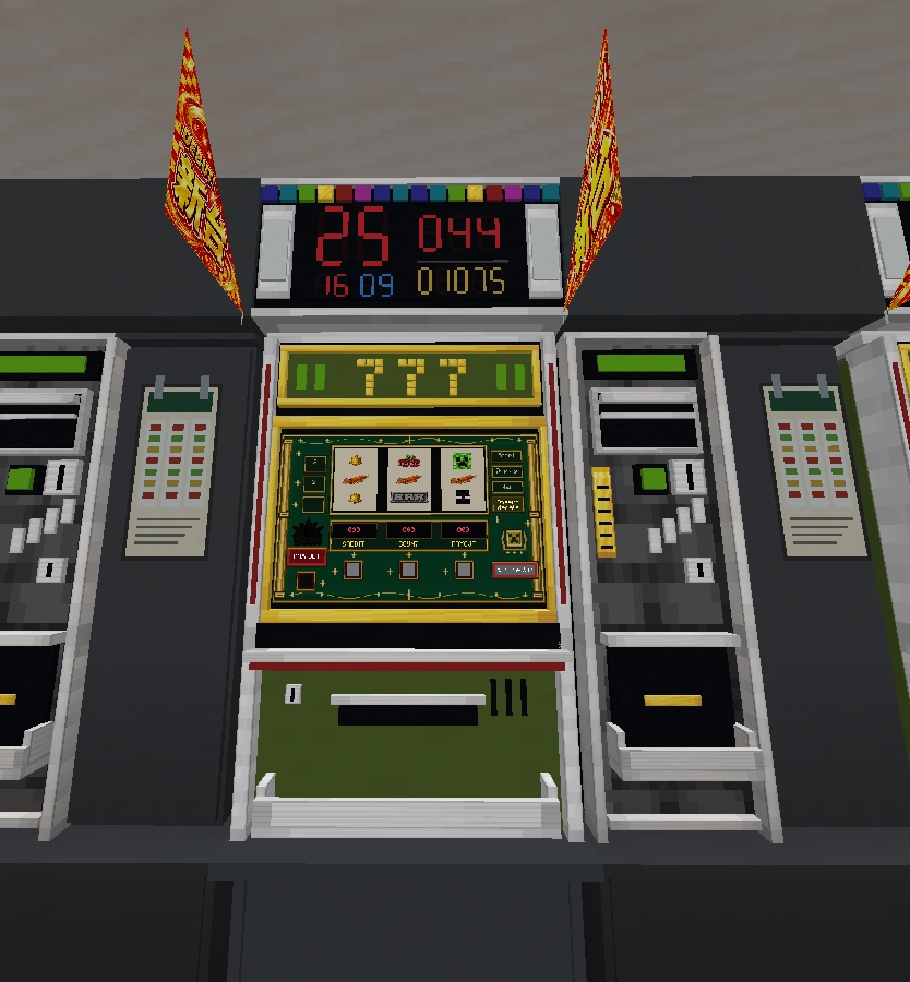 【無料】マイクラパチスロMOD「マインスロット」