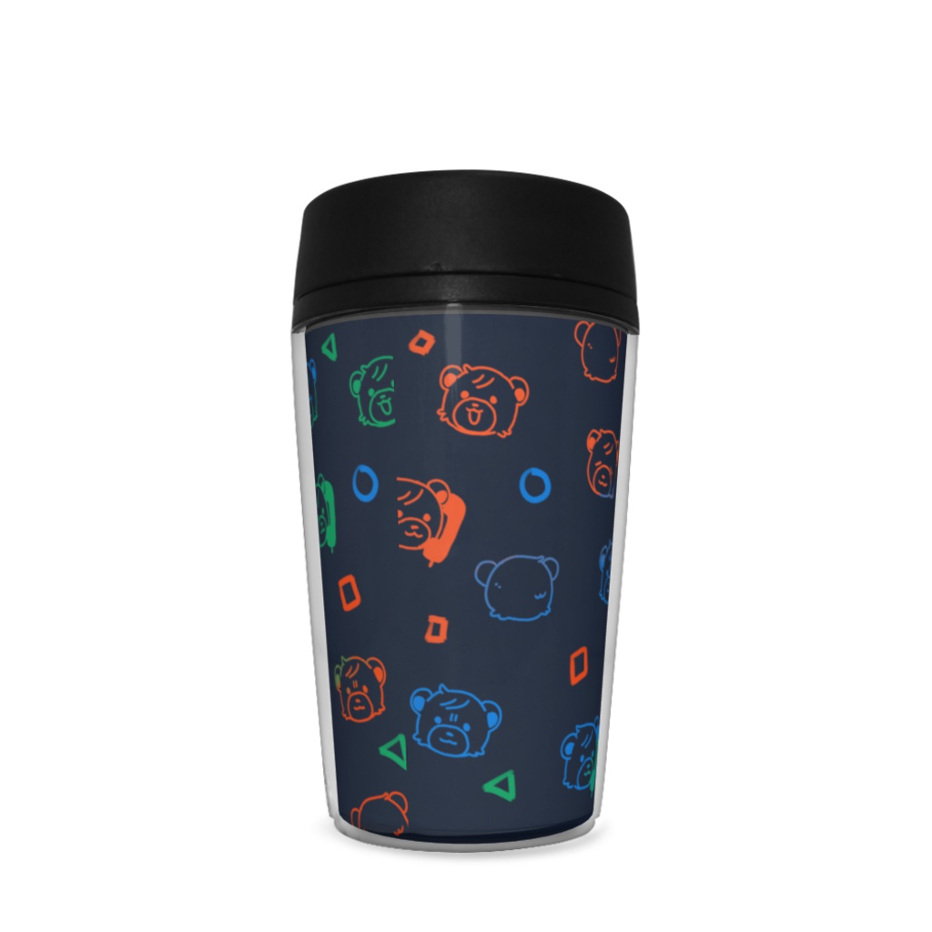 クマタンブラー紺