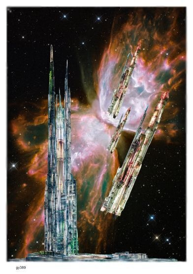 画像 389 ロケット基地 現代美術 アート ポスター素材 宇宙戦艦 宇宙船団 宇宙船 宇宙ロケット スペースシップ  未来戦 宇宙戦 未来兵器 未来戦争 幻想 SF ファンタジー